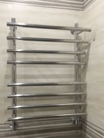 Водяной полотенцесушитель Ника Bamboo ЛБ3 50x60 Хром, артикул ЛБ3 50x60