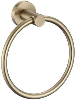 Кольцо для полотенец Savol S-005660C, матовое золото