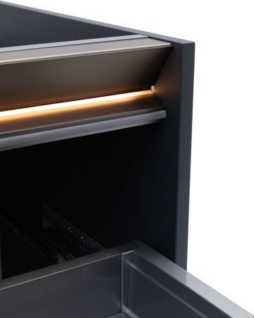 Тумба под раковину Allen Brau Activity 100 1.34014.AM антрацит матовый/олива браш, артикул 1.34014.AM