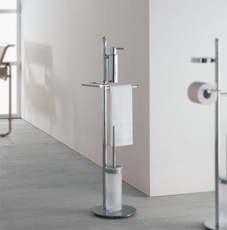 Напольная стойка Colombo Design Planets B9849.000 Белый, Хром, артикул B9849.000