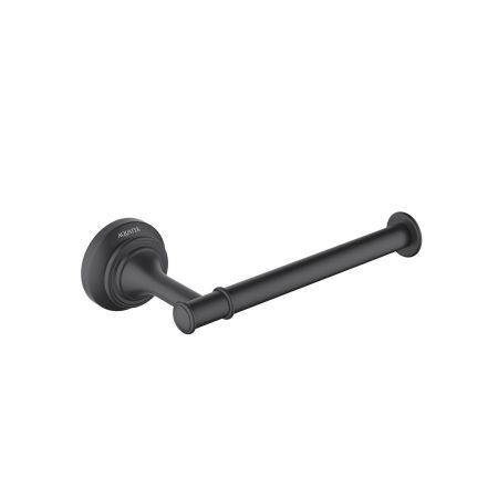 Бумагодержатель AQUATEK, матовый черный AQ4508MB КЛАССИК, артикул AQ4508MB