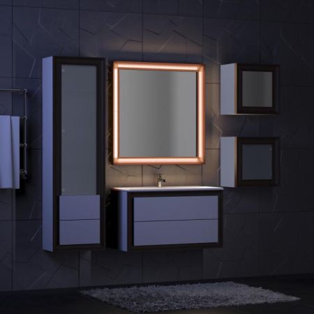 Тумба с раковиной Капри 90 Opadiris Белый