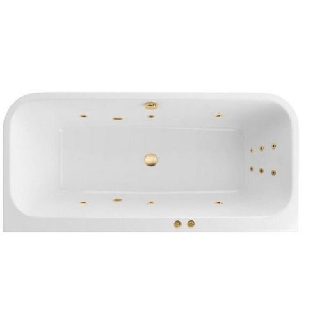 Ванна EXCELLENT Arana 180x85 "LINE" (золото), артикул WAEX.ARA18.LINE.GL