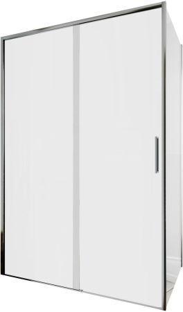 Душевой уголок Aquanet Pleasure Evo 130x80 AE65-130x80-CT профиль хром, прозрачное стекло, артикул AE65-130x80-CT