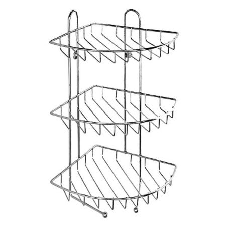Угловая полка Milardo 110WC30M44 Хром