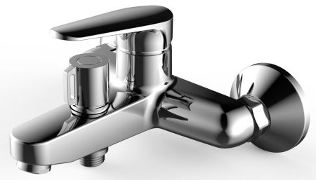 Смеситель Splash для ванны, с коротким изливом, без акс, артикул: SPL54, артикул SPL54