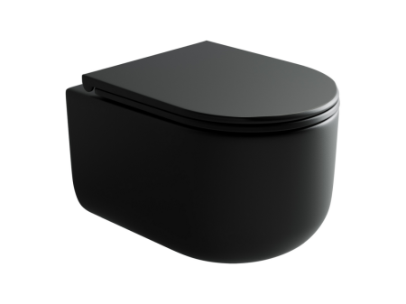 Подвесной унитаз Ульма (Ulma) Безободковый (Rimless), артикул CN4006MB