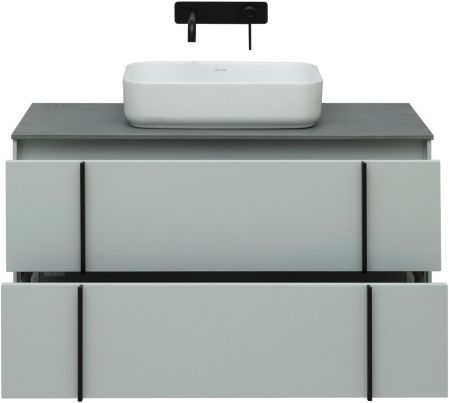 Тумба под раковину Allen Brau Reality 100 1.32007.PWM папирус матовый, артикул 1.32007.PWM