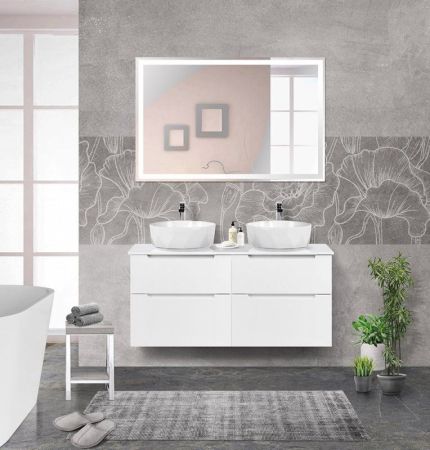 Мебель для ванной комнаты BELBAGNO ETNA-H60-1200 со столешницей, артикул EK-120-2-BL