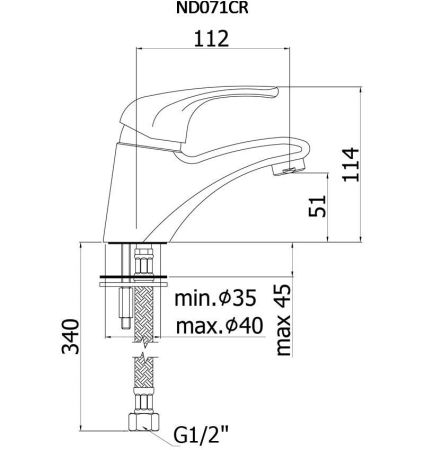 Набор смесителей Paffoni Nettuno Due 3 в 1 (сет 2), артикул 00255120