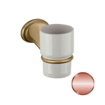 Daniel Revival Acc.B. Стакан, подвесной, керамика, белый/медь vecchio rame, артикул REPB940 vr 64