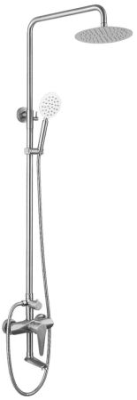 Душевая система ПСМ-ПРОФСАН STEEL (PSM-300-8), артикул PSM-300-8