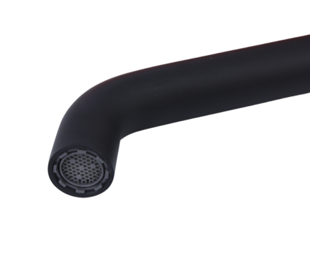 Смеситель для раковины настенный Bronze de Luxe FOCUS 24686BG, черный, артикул 24686BG