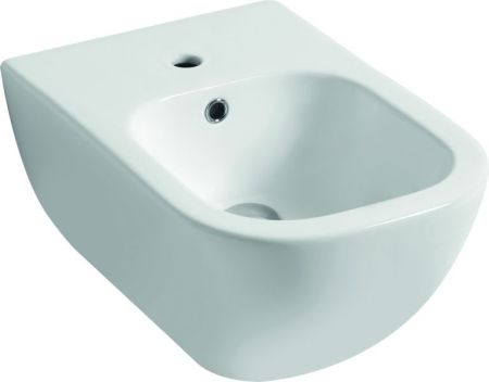 Disegno ceramica Forever, подвесное биде, c крепежом, 55x37 см, цвет белый глянцевый, артикул FV00705501