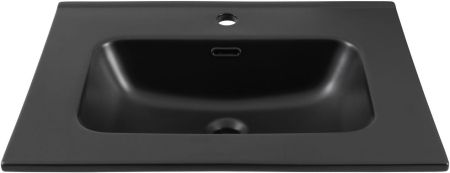 Раковина Aquanet Flat 60 черная матовая