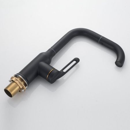 Смеситель для раковины Raffine F201H, черный