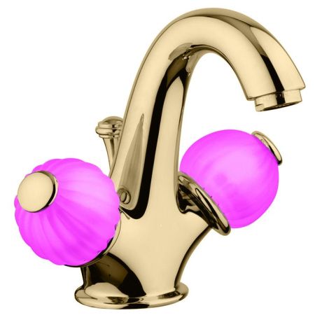 Bongio Rivoli Смеситель для раковины на 1 отв., цвет  золото/Ruby 09, артикул 05521OR09