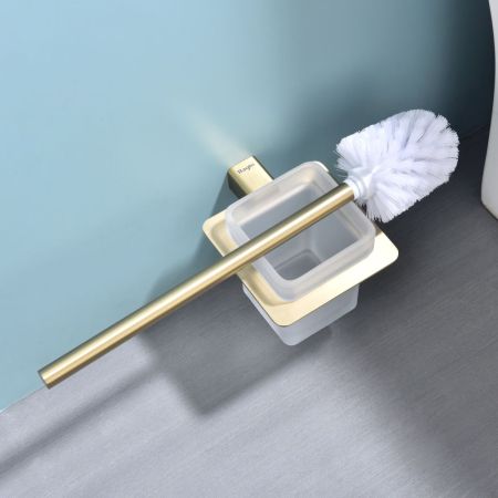 Ершик настенный Raglo R301.10.03, золотой сатин