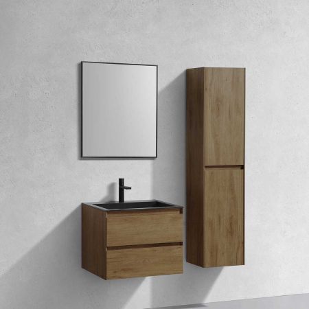 База под раковину Luka 600 подвесная, 2 выкатных ящика soft-close, T.Oak, артикул VMC-2L600TO