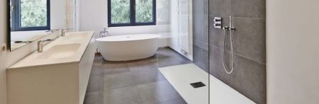 Душевой поддон из искусственного камня Good Door Flow ЛП00118 140x90 Белый