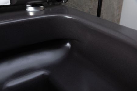 Чаша подвесного унитаза Allen Brau Priority 4.31001.AN антрацит, артикул 4.31001.AN