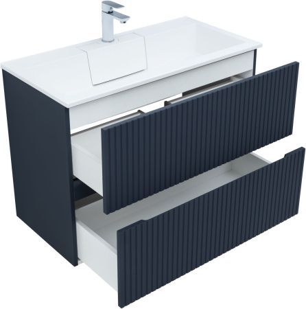 Тумба под раковину Aquanet Джейн 90 маренго, артикул 00313303