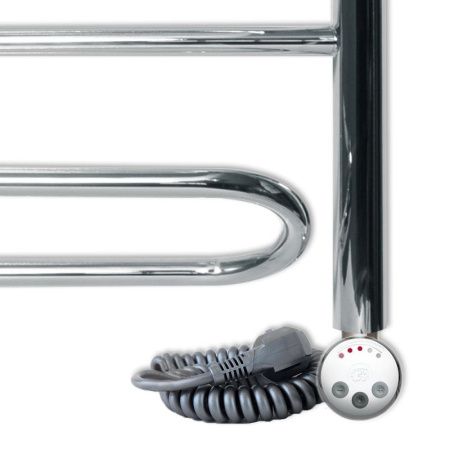 Электрический полотенцесушитель Ника Curve ЛZ Эл. 50x60 Хром