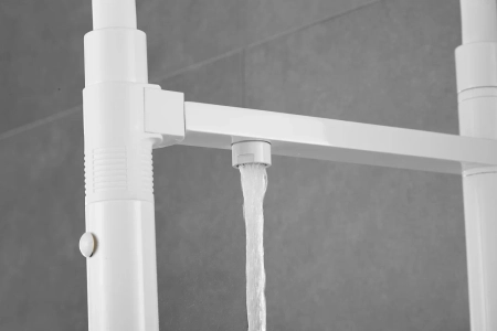 Смеситель для кухни Rose R958C, белый, артикул R958C