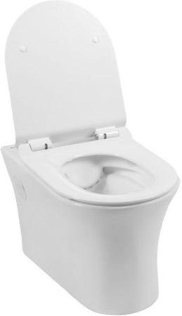 Унитаз подвесной Aquanet Rimless Roll-W CL-12249D, артикул Roll-W