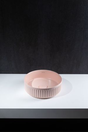 Раковина накладная Allen Brau Fantasy Line 36 4.11032.SM розовый, артикул 4.11032.SM