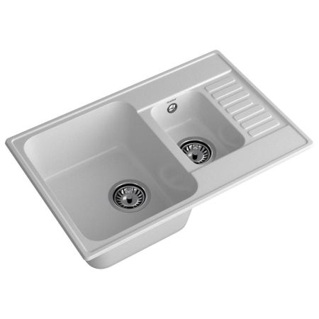 Кухонная мойка GranFest QUARZ 21К, серый, артикул 21К серый