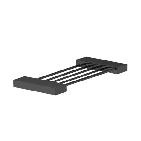 Fima Carlo Frattini Quadra Мыльница в душевую кабину, цвет: чёрный матовый, артикул F6028NS