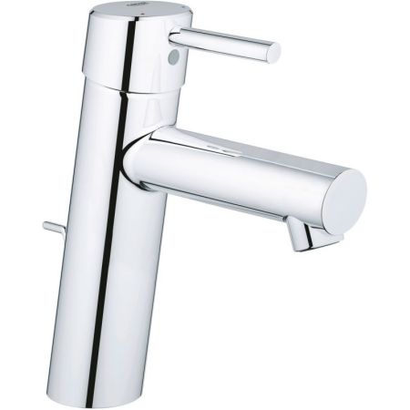Смеситель для раковины GROHE Concetto с донным клапаном, средний излив, хром (23450001), артикул 23450001