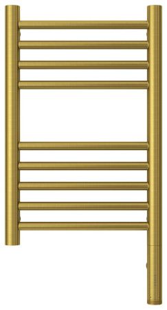 Полотенцесушитель электрический "БОГЕМА 3.0" прямая 500х300 / МЭМ правый (Состаренная латунь)