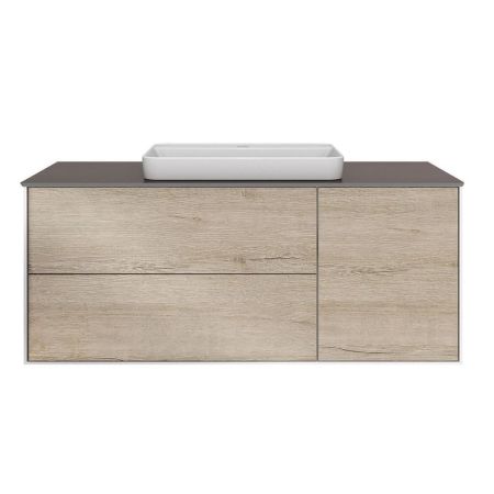 Тумба PLAZA Modern подвесная 120 дуб орегон 3 ящика