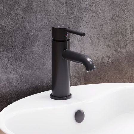 360210300 Scandinavian Pure, смеситель для умывальника, чёрный, артикул 360210300