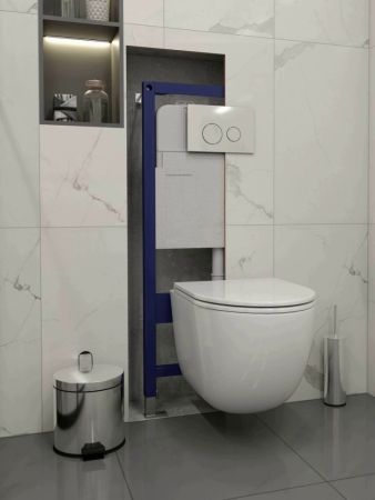 Клавиша смыва Maretti Elena AC12EA-015, хром, артикул AC12EA-015