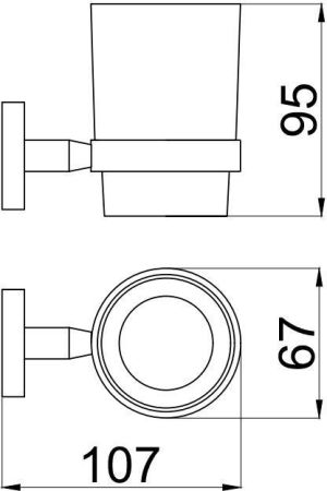 Стакан Allen Brau Priority 6.31002-GB золото, артикул 6.31002-GB
