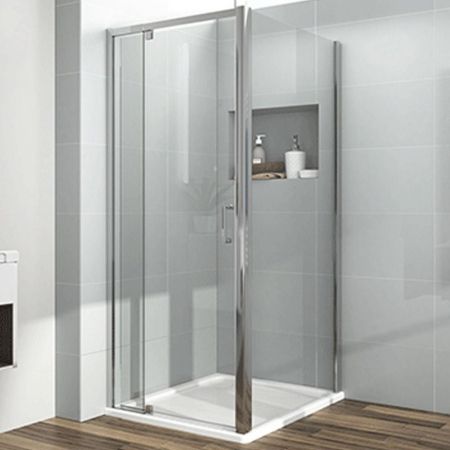 Душевой уголок Vincea Intra 90х90 VSR-1I809090CL профиль Хром стекло прозрачное, артикул VSR-1I809090CL