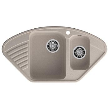 Кухонная мойка GranFest QUARZ 14, песочный