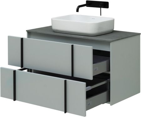 Тумба под раковину Allen Brau Reality 90 1.32006.PWM папирус матовый, артикул 1.32006.PWM