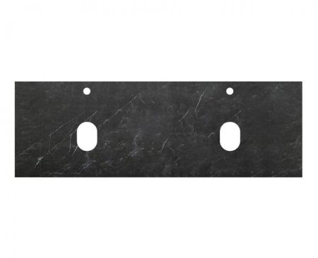 KRAFT База под раковину подвесная с четырьмя выкатными ящиками для раковины с двумя чашами, Rovere Nebrasca Nature,1200x460x500,KRAFT-1200-4C-SO-2-RNN, артикул KRAFT-1200-4C-SO-2-RNN