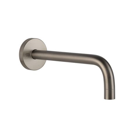 Gessi Emporio Via tortona Настенный излив длинный, цвет: Finox Brushed Nickel, артикул 38783#149