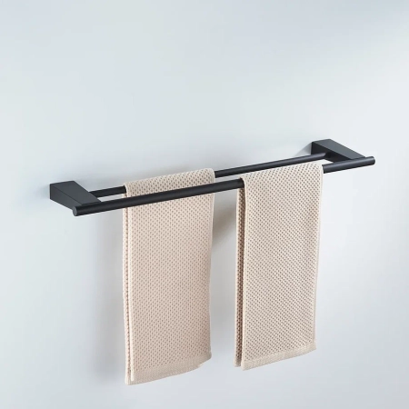 Полотенцедержатель двойной Shevanik SG5727H, черный