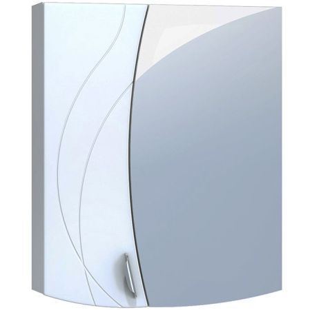 Зеркальный шкаф Vigo Faina 1-60 Белый, артикул 25-600