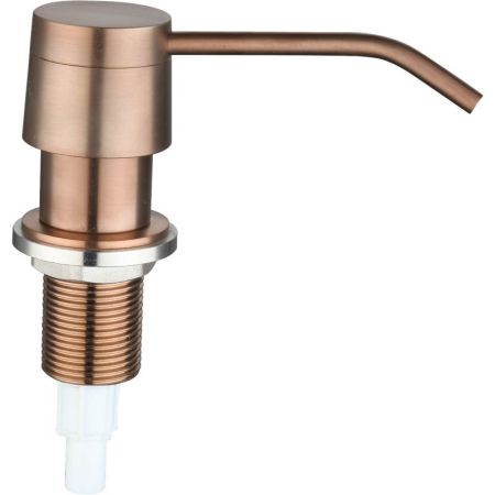 Дозатор для жидкого мыла, круглый, SSA-011 Copper, артикул SSA-011-Copper