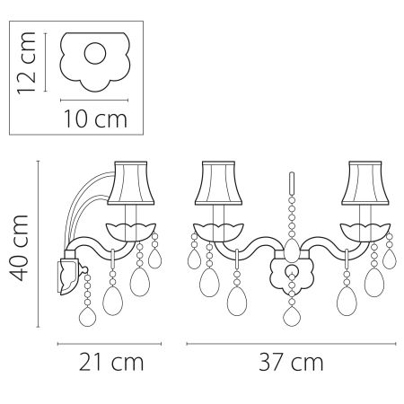 Бра Acesso Lightstar Premium 721623, артикул 721623
