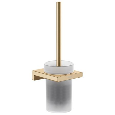 HG AddStoris Ершик, настенный монтаж, цвет: шлифованная бронза, артикул 41752140