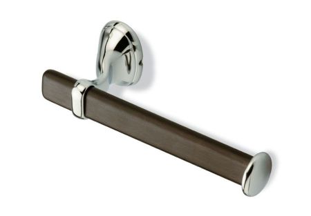 Stil Haus Tecla, бумагодержатель, цвет хром - дуб венге, артикул TL11(48)