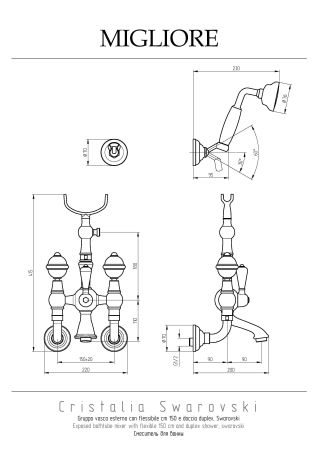 Умывальник (Самара) "Quadro 60" мебельный, артикул 27181